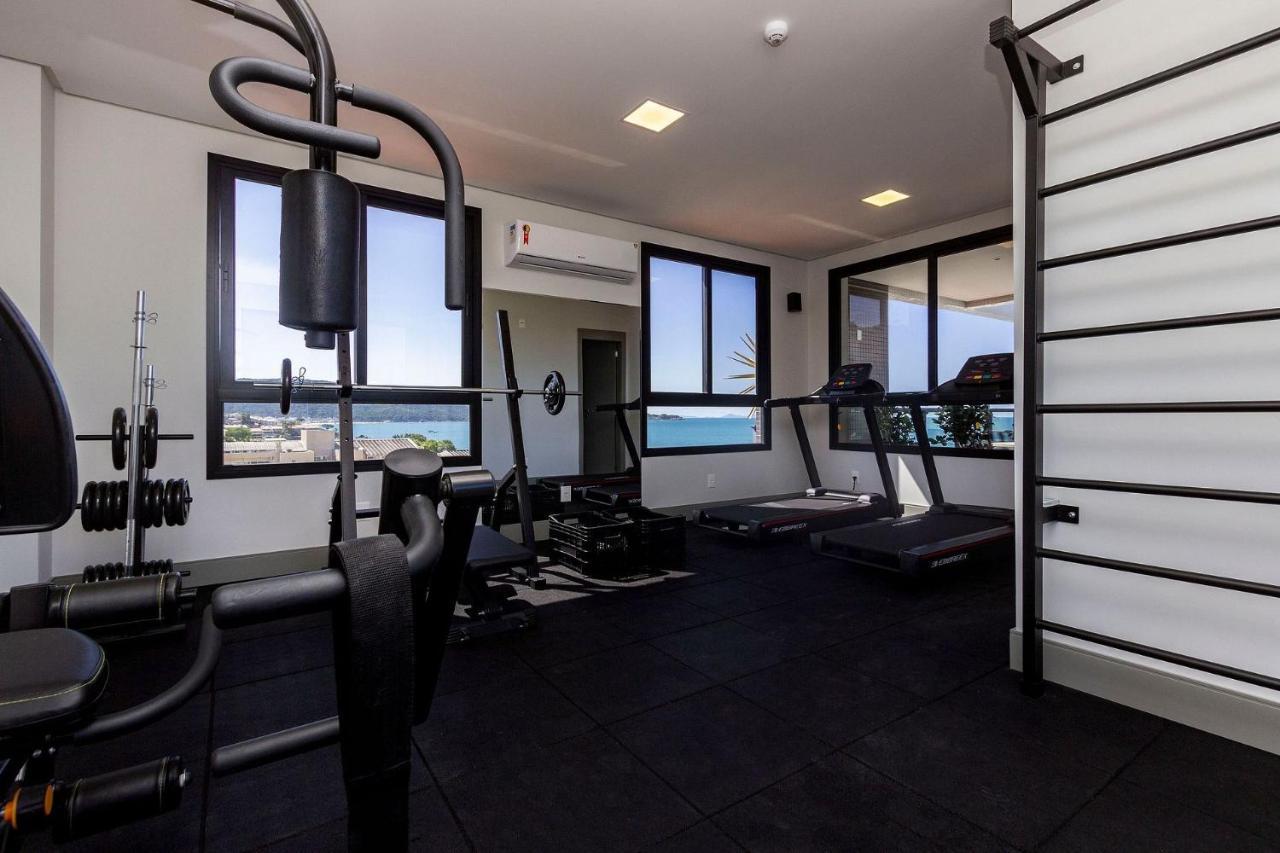 Aion Suites 303 - Lindo Apartamento Com Vista Para O Mar, A 60M Da Praia De Bombinhas, Com Piscina E Academia No Rooftop. Екстериор снимка