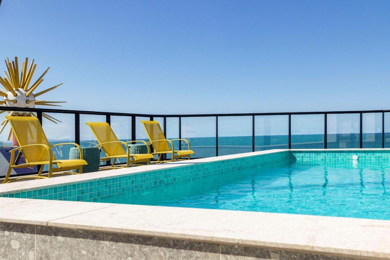 Aion Suites 303 - Lindo Apartamento Com Vista Para O Mar, A 60M Da Praia De Bombinhas, Com Piscina E Academia No Rooftop. Екстериор снимка